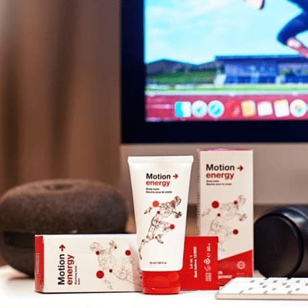 Motion Energy Warming Balm Packaging Photo from Matthew Leeds Review