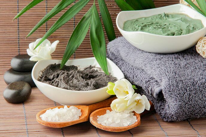 Clay and salt - folk remedies for spinal pain